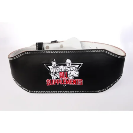 All Supplements Heavy Duty Leather Gym Belt - Gold Coast